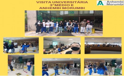 VISITA UNIVERSITÁRIA - 3º MÉDIO E ANHEMBI MORUMBI